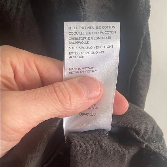 Pilcro- Anthropologie Linen/Cotton Floral Tee - Picture 4 of 4